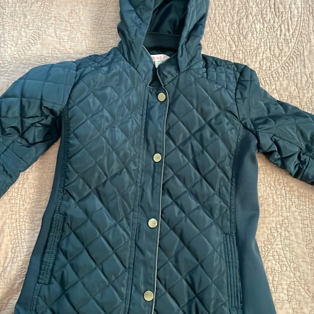 Navy Blue- Quilted jacket size 12